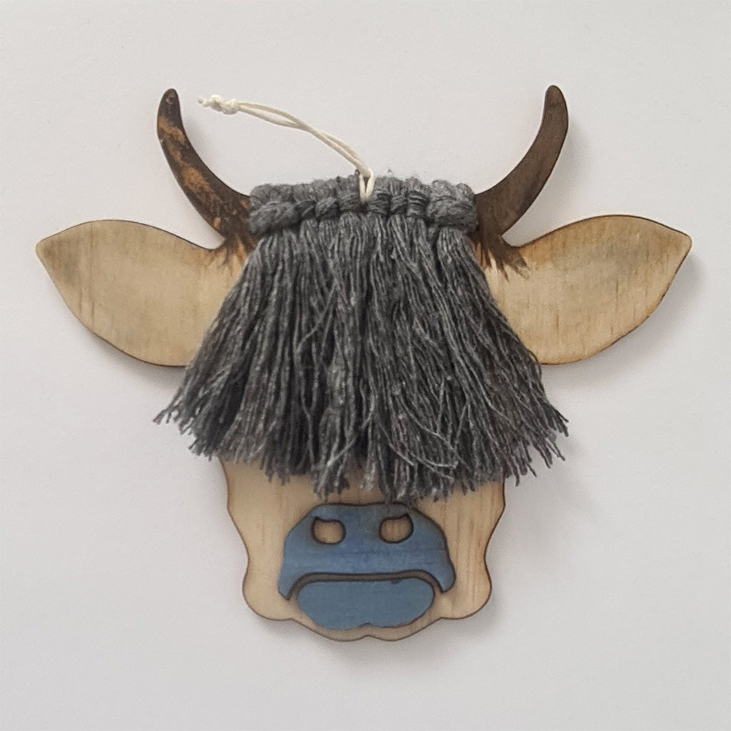 Highland Cattle Hanging Ornaments