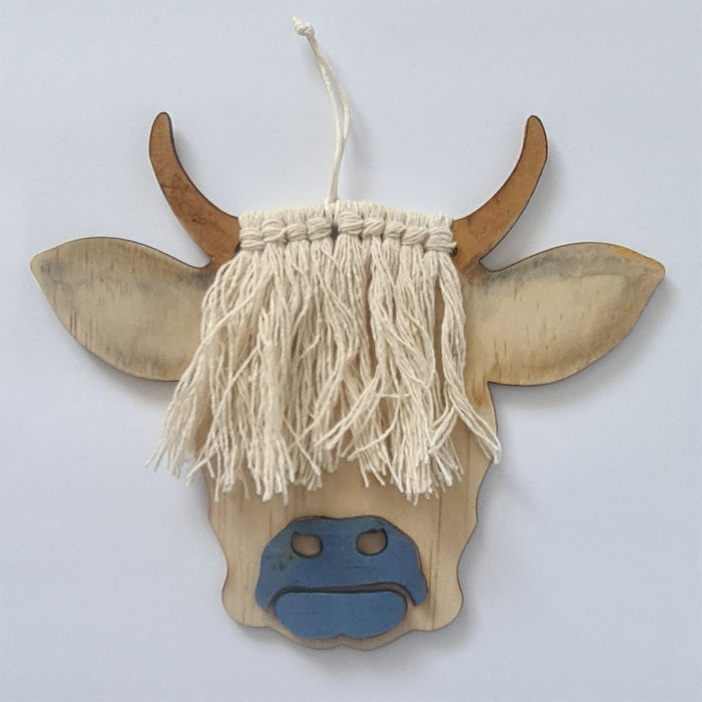Highland Cattle Hanging Ornaments