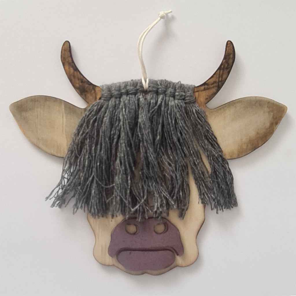 Highland Cattle Hanging Ornaments