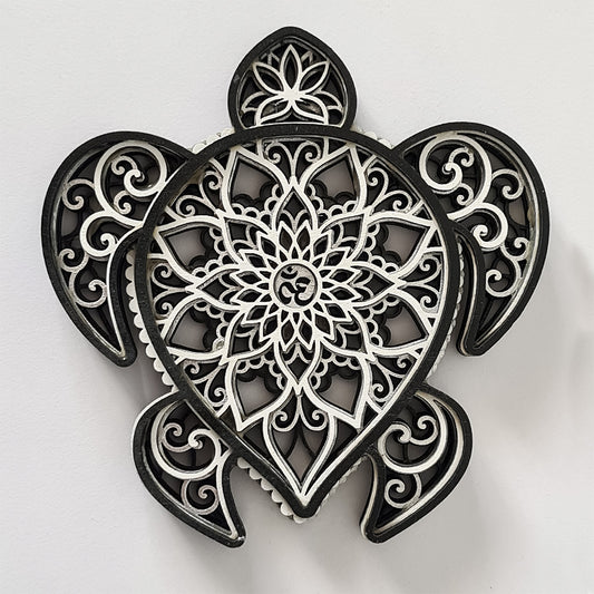 Turtle Mandala - 100mm